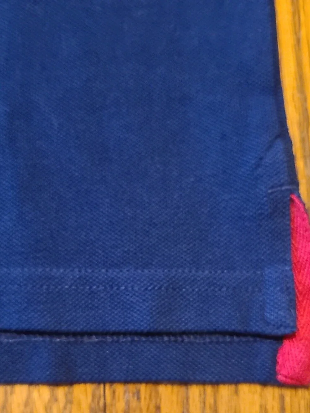 Gymboree NWT Navy Polo with Red, White and Chambray Collar - Size 4T